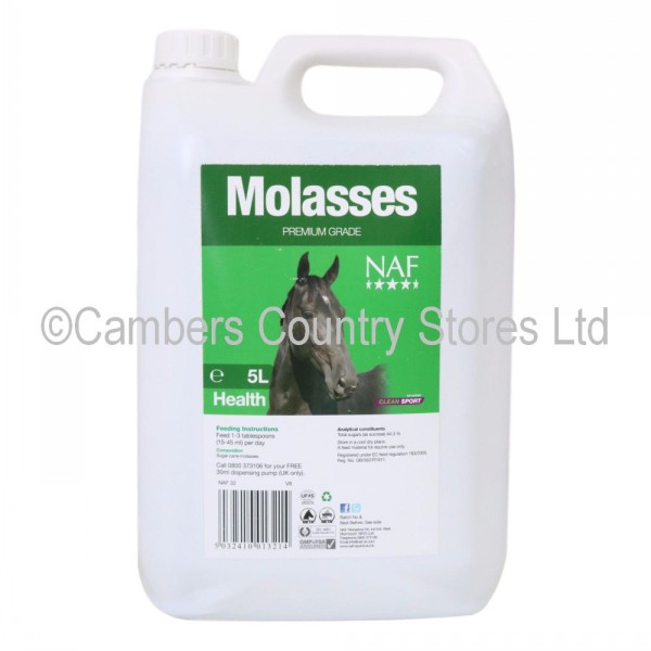 NAF Molasses 5 Litre Cambers Country Store